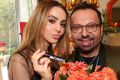 Model, school-goer and beauty businesswoman Lianna Perdis with her father, Napoleon, at the launch of new additions to ...