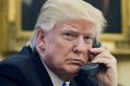 US President Donald Trump speaks on the phone with Australian Prime Minister Malcolm Turnbull. 