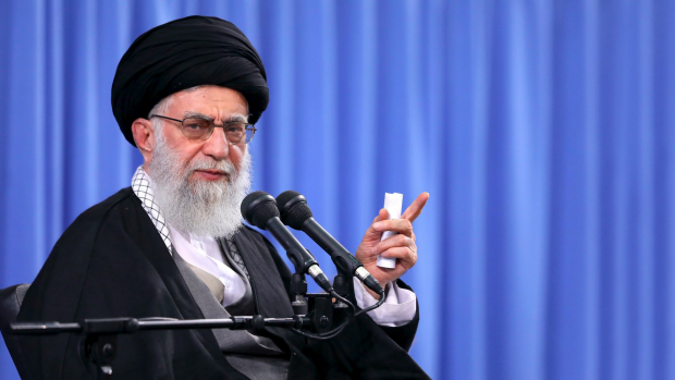 Iranian supreme leader, Supreme Leader Ayatollah Ali Khamenei. 