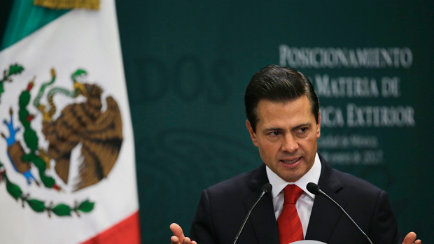 Mexico's President Enrique Pena Nieto has cancelled his meeting with Donald Trump..