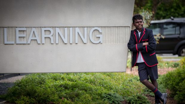 Jordan Bourke has gone from fishing for barramundi and avoiding crocodiles at home on Melville Island to starting school ...