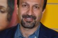 Protesting: Iranian director Asghar Farhadi.