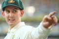 If the cap fits: Nic Maddinson says he didn't feel out of place in Test cricket.