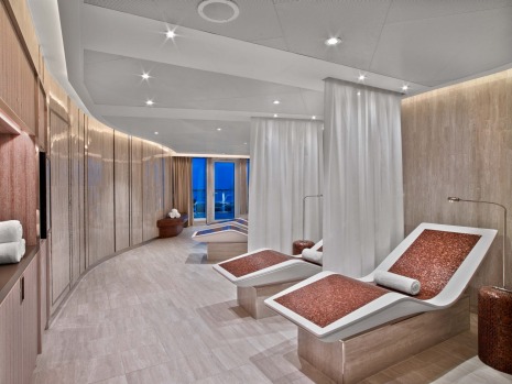 Seabourn Encore spa and wellness centre.