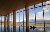 The pool at Tierra Patagonia offers views of Torres del Paine national park.