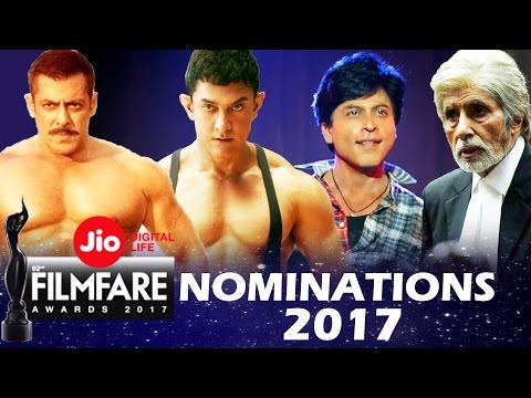 62nd Jio Filmfare Awards 2017 - Full Nominations List - Best Actor, Best Actress...