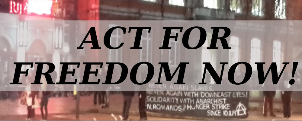 Act for freedom now!