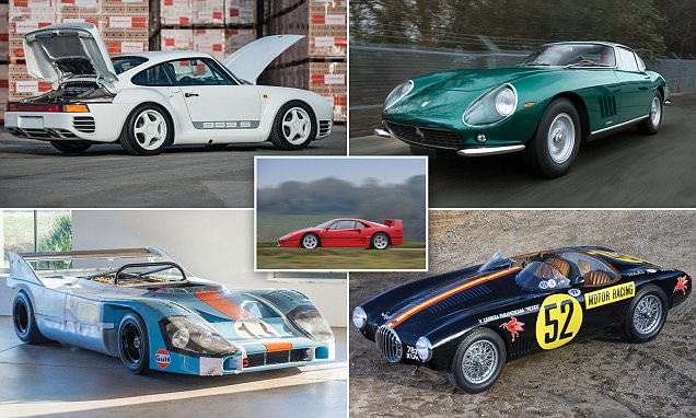 This is what £20m worth of collectible motors looks like