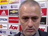 An irate Jose Mourinho stormed out of a post-match television interview on Wednesday