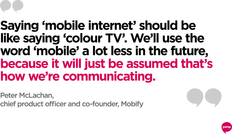 Mobile Internet Quote Peter McLachan