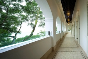 Colonnade at Tai O hotel.