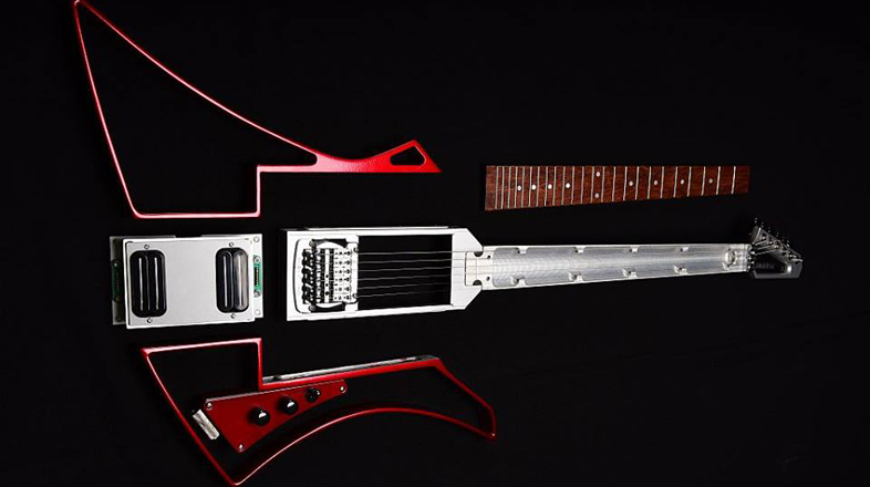 ピックアップもシュシュっと換装！ モジュール式エレキギター「Somnium Guitars」がNAMMで発表