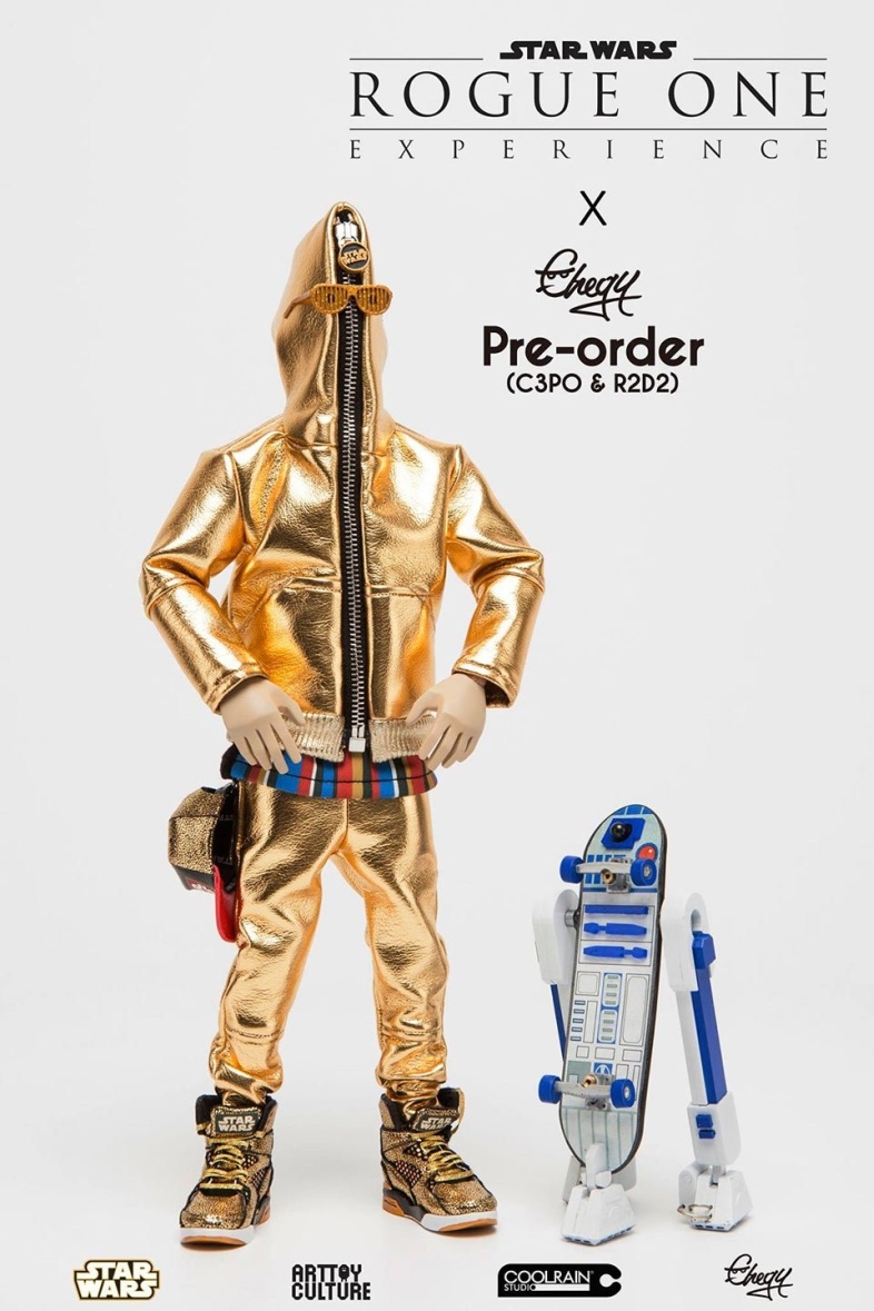 変化球すぎる！ 『スター・ウォーズ』からC-3PO＆R2-D2のスケーター・フィギュアが登場