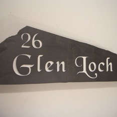 Slate House Signs - House Numbers