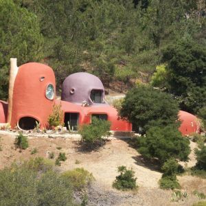 Californias Iconic Flintstone House Returns To The Market