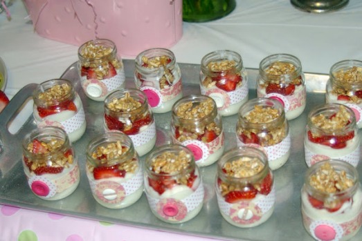 Use baby food jars to serve individual portions of a layered salad, or a breakfast muesli, yoghurt and fruit. Photo: ...