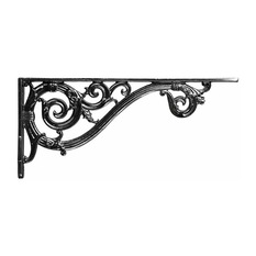 Cast aluminium bracket - Wall & Shelf Brackets