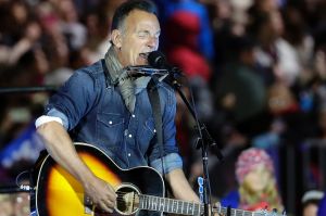 Confessed "embarrassed American" Bruce Springsteen had just the song for the day of phonegate.