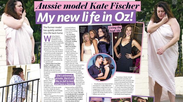 The Woman's Day article that launched renewed media appearances by Kate Fischer, now known as T'Ziporah Malkah.