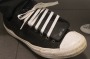 Police and a horrified mum said a phone-on-shoe set up similar to this might have been used in the incident.