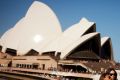 Tourists at Sydney Opera House. Sydney Harbour. Tourism. Tuesday 13th December 2012. Photograph by James Brickwood. SMH ...