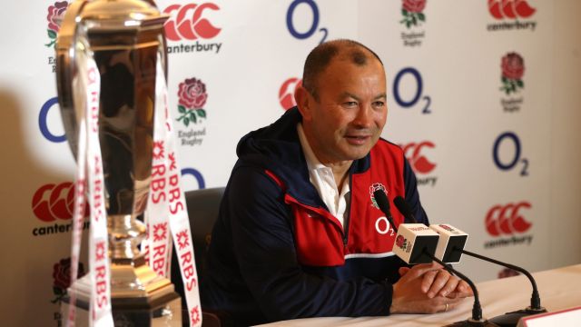 On course to make history: Eddie Jones.