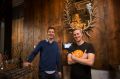 Streaming music in restaurants and public places, Nick Larkins, left, and Matt Elsley have started a company selling the ...