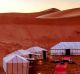 The Merzouga luxury desert camps in Morrocco, where camping doesn't mean roughing it.?