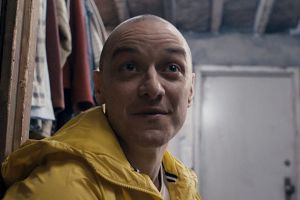 James McAvoy's multiple personas in Split include the lisping Hedwig, who claims to be nine years old.