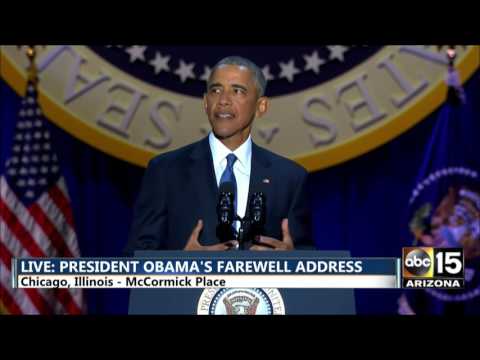 FULL: President Barack Obama's Farewell Address in Chicago