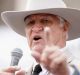 Bob Katter MP has threatened to begin "World War III" with Defence to ensure farmers can stay on their land. 