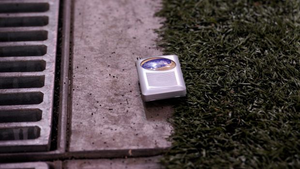 Synthetic turf at Etihad Stadium in 2012