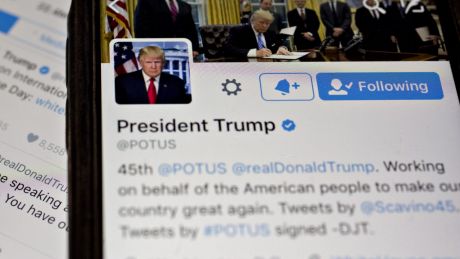 The Twitter accounts of Donald Trump and members of his administration were under scrutiny last week. 