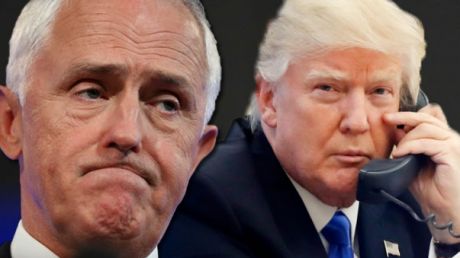 Turnbull and Trump, who had a heated 25-minute phone call on Sunday.