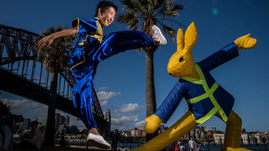 8yo Frederic Lan is the youngest participant in this years Sydney Chinese New Year Festival. He has been practicing his ...