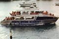 The nudist club stripped off for a cruise down the Swan River. 