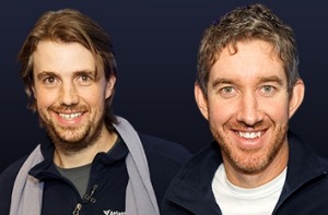 Atlassian co-founders Mike Cannon-Brookes and Scott Farquhar top the list with a record $4.6 billion wealth, almost 10 ...