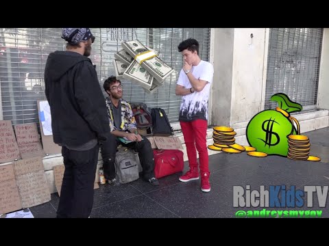 Giving out $30,000 CASH to the Homeless!!