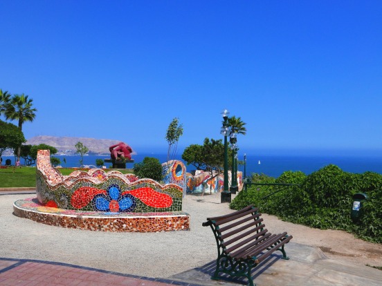 El Parque del Amor in Miraflores, Lima, Peru.