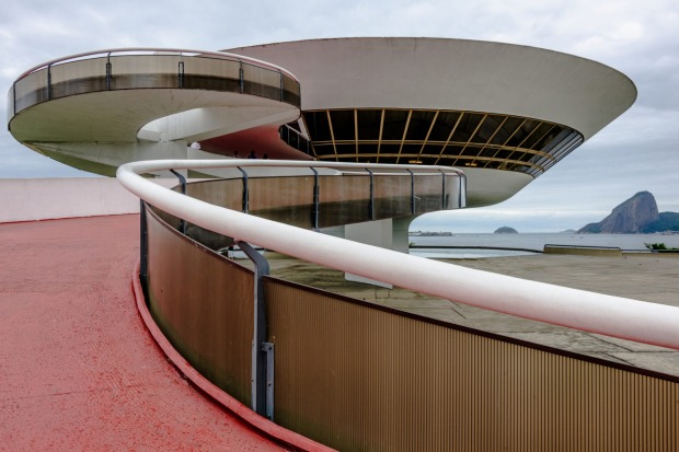 The Niteroi Contemporary Art Museum is situated in the city of Niteroi, Rio de Janeiro, Brazil.