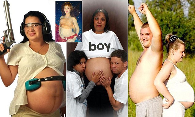 Beyonce pregnancy announcement inspires awkward imitators