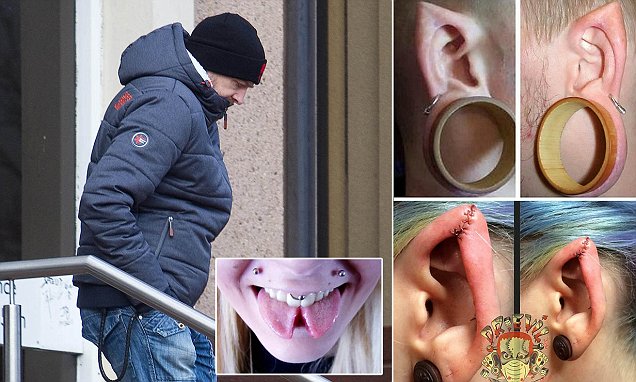 Tattoo artist known as 'Dr Evil' 'split customer's tongue'