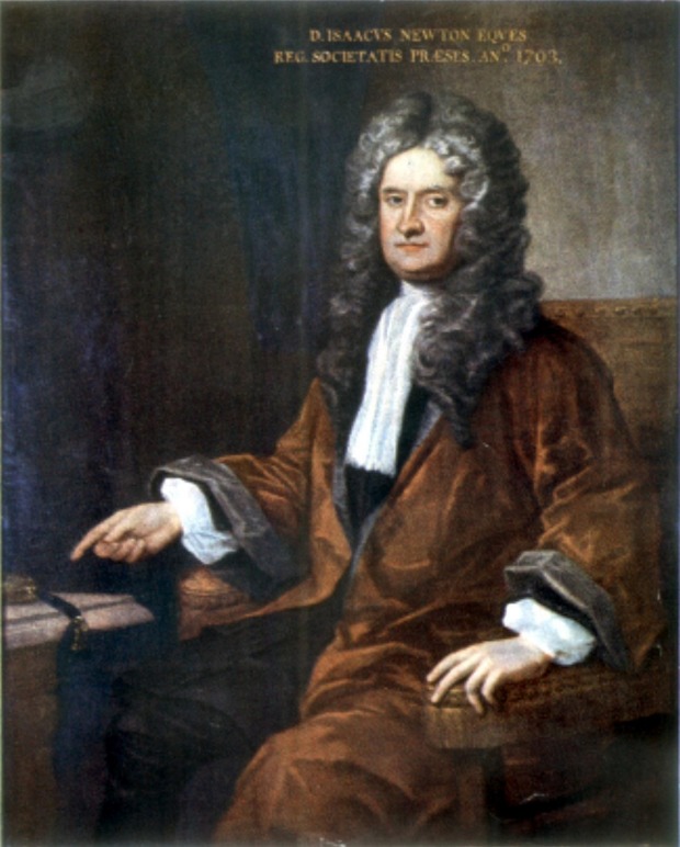 Beyond gravity: a portrait of the founder of modern physics, Sir Isaac Newton (ca 1703), without whom there would be no ...