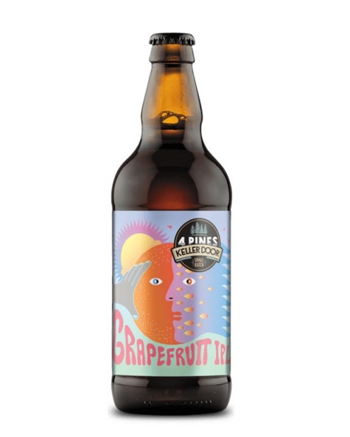 <b>4 Pines Grapefruit IPL</b><br>
A beer with 69 IBU (International Bitterness Units) should not really be able to claim ...