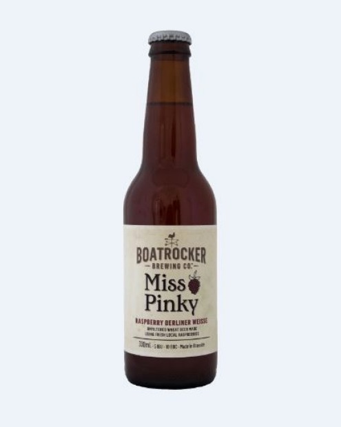 <b>Boatrocker Miss Pinky</b><br>
Miss Pinky recently became the first Australian-brewed sour beer available nationally ...