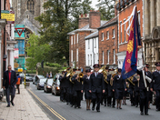 Funeral at St Giles Norwich Citadel Salvation Army 