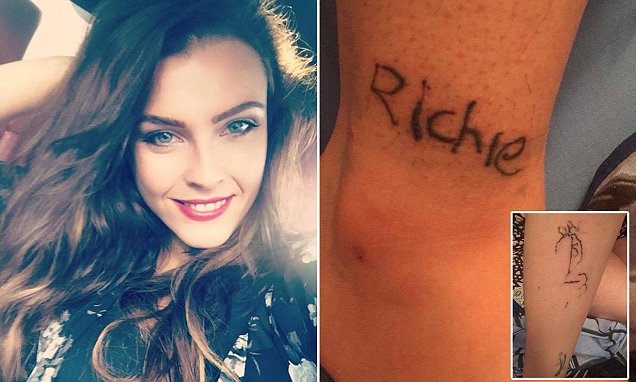 group of friends drunkenly tattoo each other after vodka