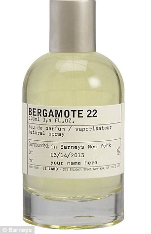 Le Labo Bergamote 22 perfume, $260, barneys.com