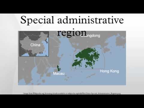 Special administrative region