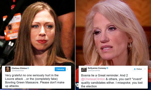 Kellyanne Conway's creates 'Bowling Green massacre'